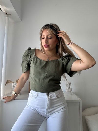 Blusa Lina Verde
