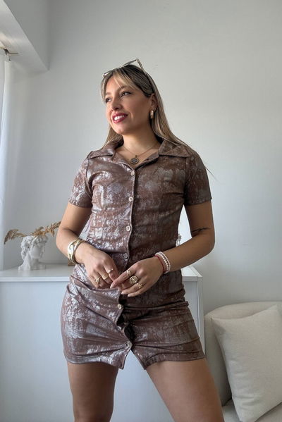 Vestido Ambar Marrón 