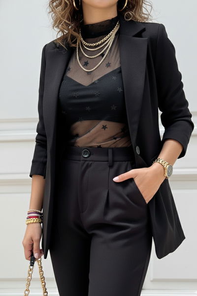 Conjunto Melani Negro