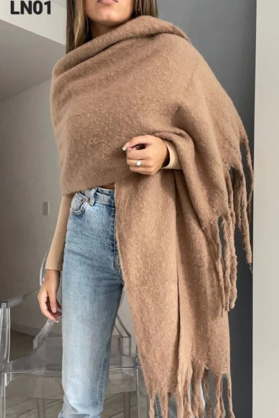 Bufandon Camel Importado 