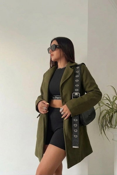 Tapado Clásico Verde Militar 