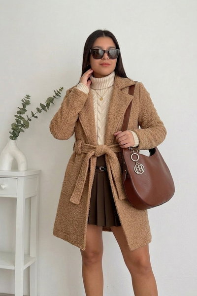 Tapado Corderito Camel 