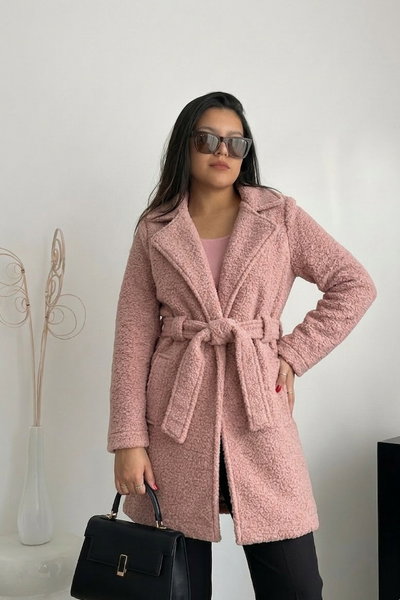 Tapado Corderito Rosa Dior