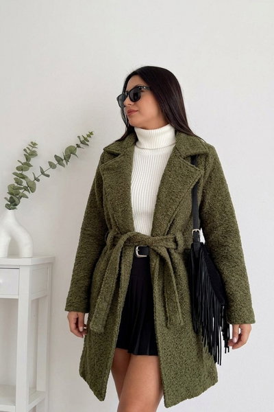 Tapado Corderito Verde Militar 