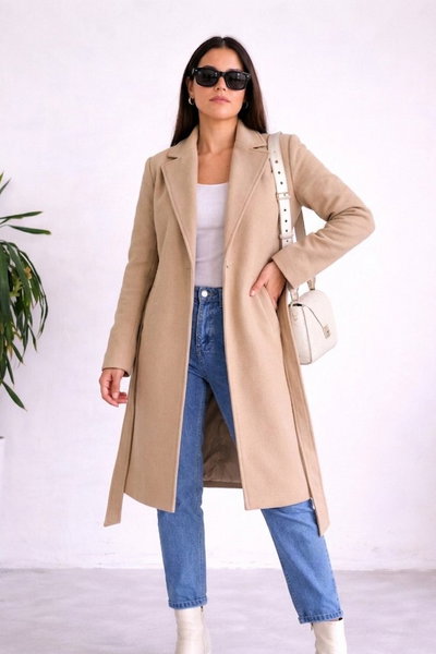 Tapado con Lazo Sele Beige 