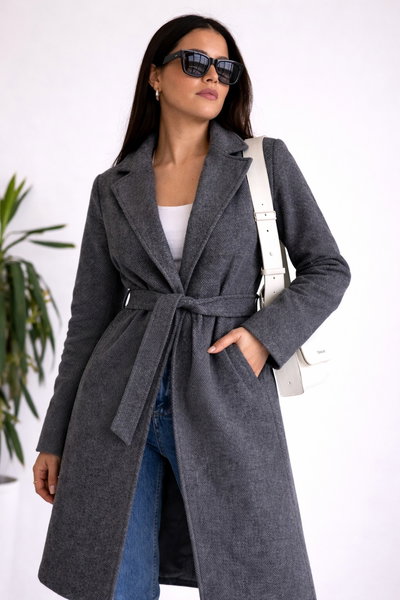 Tapado con Lazo Sele Gris