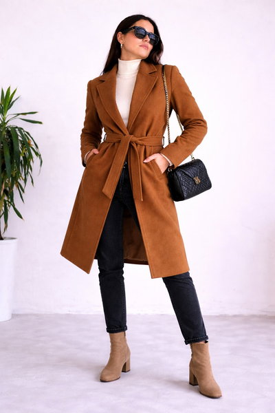 Tapado con Lazo Sele Tostado 