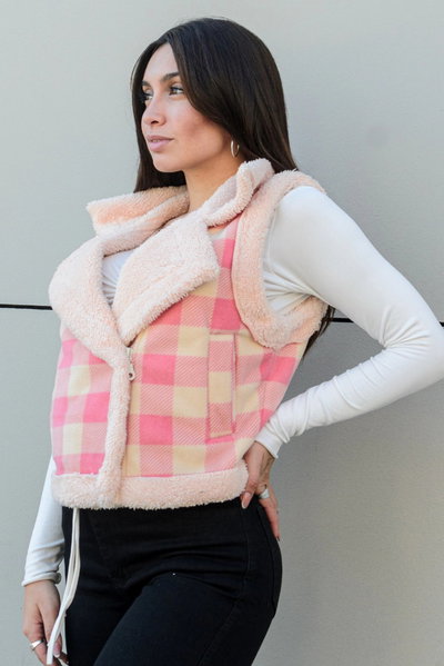 Chaleco Escoces Rosa 