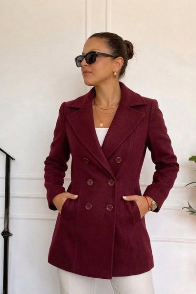 Tapado forrado Deisi Bordo 