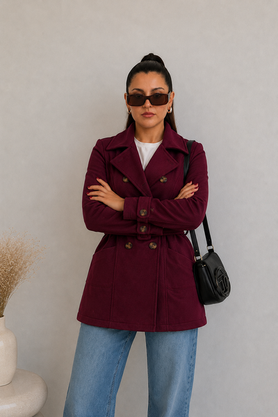 Tapado Trench Renata Bordo 