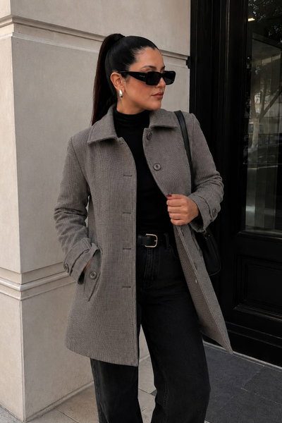 Saco Maye Importado Gris
