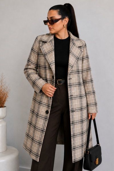 Tapado Mora Paño fino Beige I