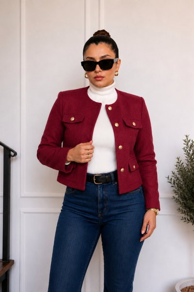 Saco Sofía Rojo 