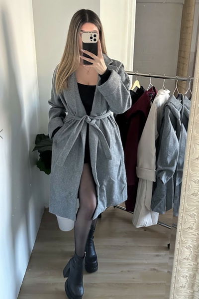 Tapado Largo Gris