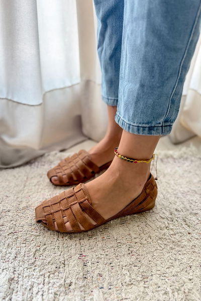 Sandalia Margarita Camel