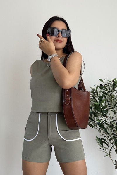 Conjunto Meli Verde Oliva 