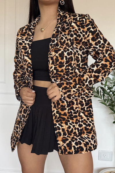 Blazer Animal Print 