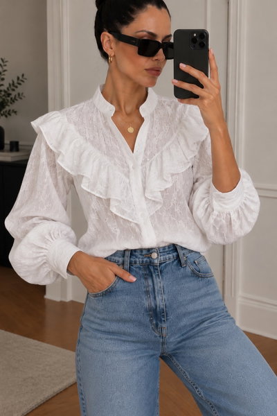 Blusa Alexandra Blanco