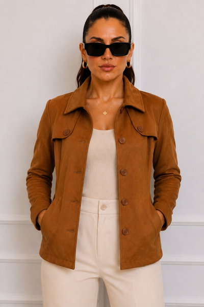 Piloto Gamuza Camel