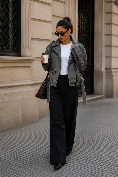 Chaqueta Ecocuero Dosna Premium 