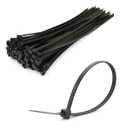 Precintos Plasticos X100 Nylon Prensacables Negro Blanco