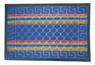 Afombra Felpudo Felpa Entrada Casa Antideslizante 60x40 Deco