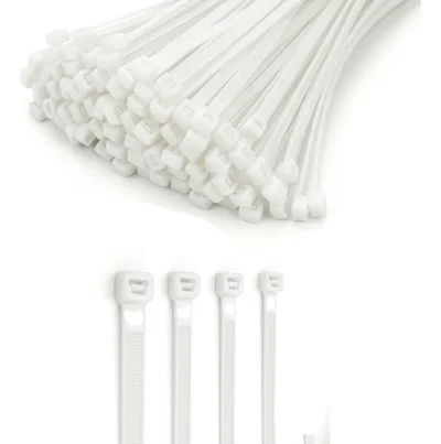 Pack Precintos Plasticos Nylon Varias Medidas Blancos Negros