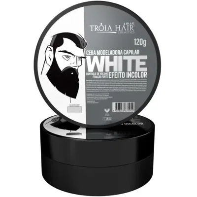 Cera Modeladora Capilar Troia Hair 120g – Fijación y Estilo