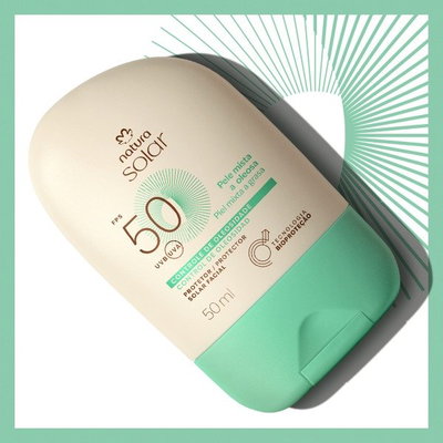Protector solar facial FPS 50 piel mixta