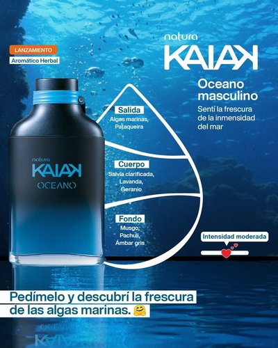 Kaiak Océano | Perfume Masculino 
