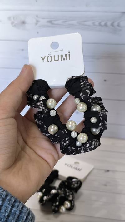 Scrunchies para el cabello 