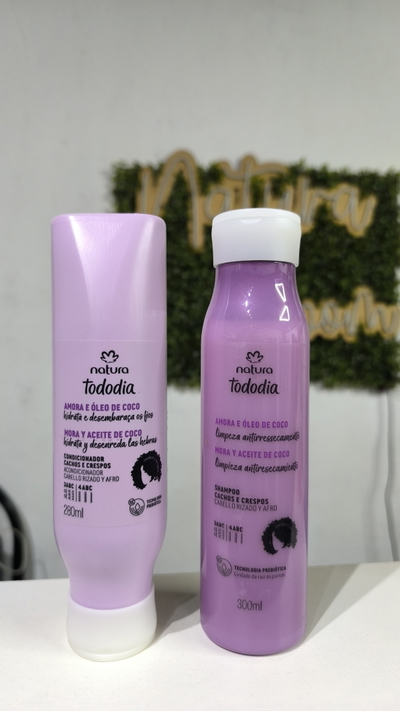 Acondicionador Mora y aceite de coco | Natura 