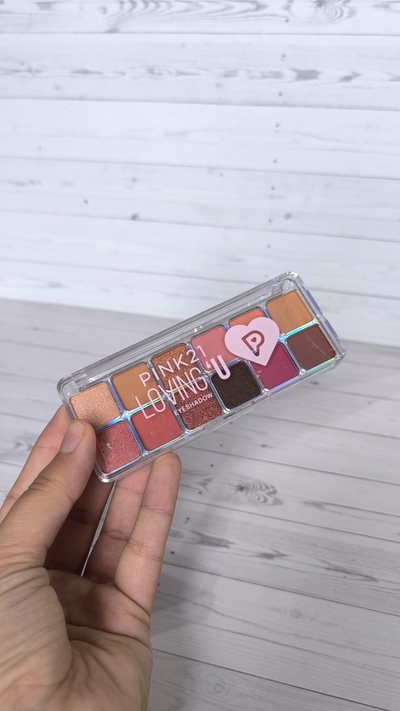 Paleta de sombras x12 | Pink 21
