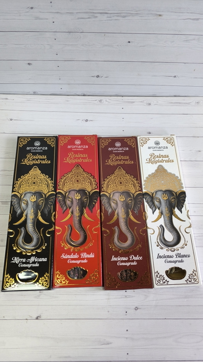 Sahumerios Resinas Magistrales | Aromanza