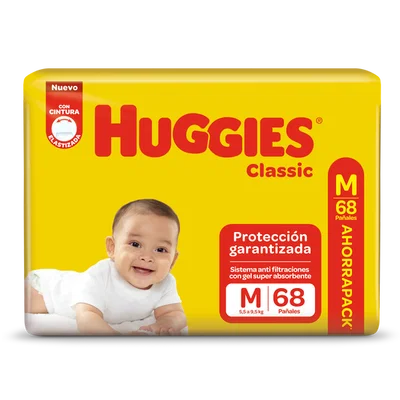 Huggies Clásico Amarillo 