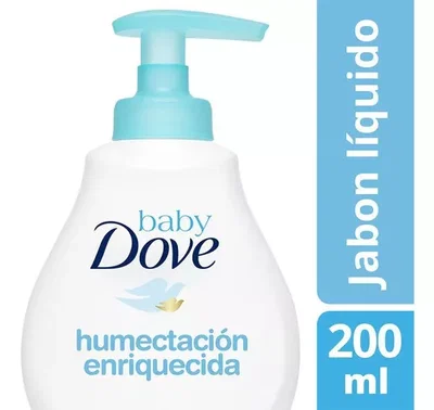 Dove Baby Jabón Liquido x200ml 