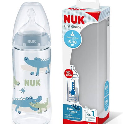 Nuk Mamadera Clásica con control de Temperatura 