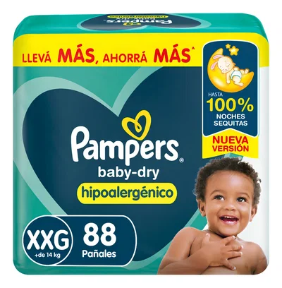Pampers Baby Dry Mensual 