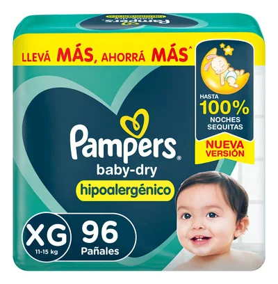 Pampers Baby Dry Mensual 