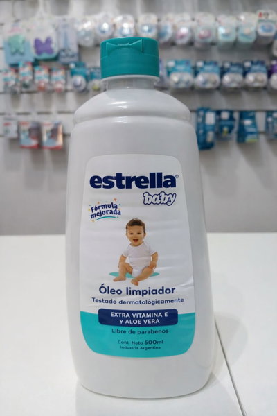 Estrella Oleo Vitamina E y Aloe Vera (Verde)