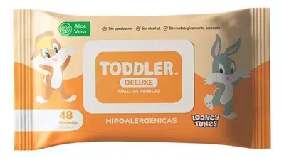 Toddler Toallitas Húmedas Aloe Vera por 48