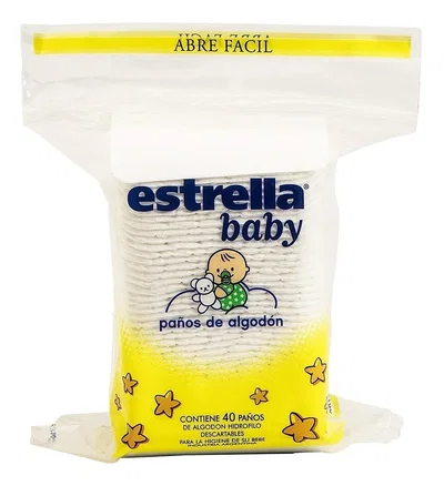 Estrella Baby Paños De Algodón