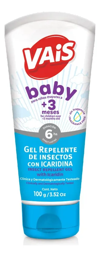 Vais repelente para bebe