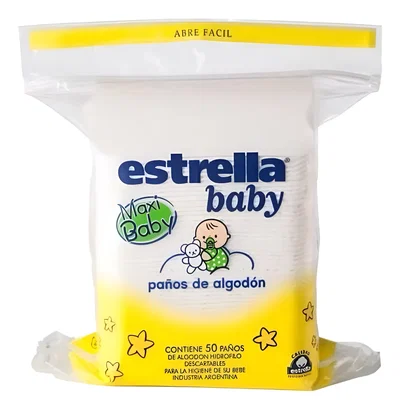 Estrella Baby Paños De Algodón