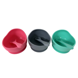 Loopi Bowl de silicona con cuchara 