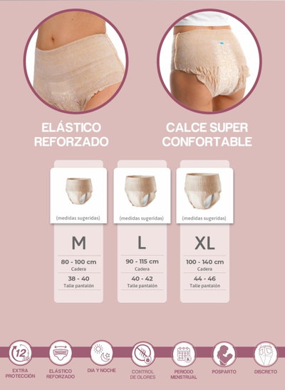 Velvet Ropa interior post parto x8U