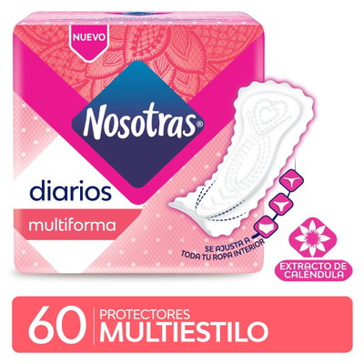 Nosotras Protectores diarios Multiestilo x60U
