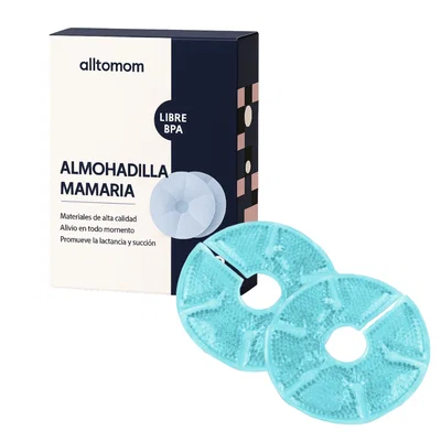 Almohadillas Mamarias Frío/Calor Gel Pad Alltomom Pack De 2 Unidades.