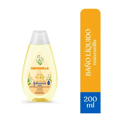 Johnsons baby Baño liquido manzanilla 200ml
