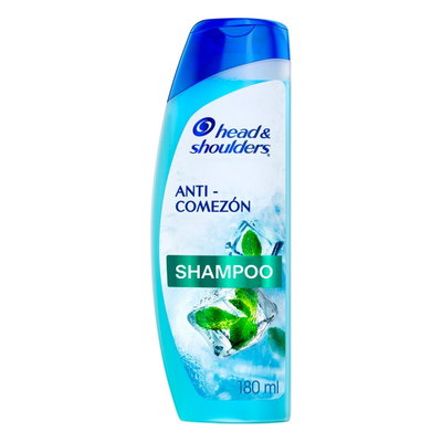 Head & Shoulders Shampoo para caspa anti comezón con menta 180ml